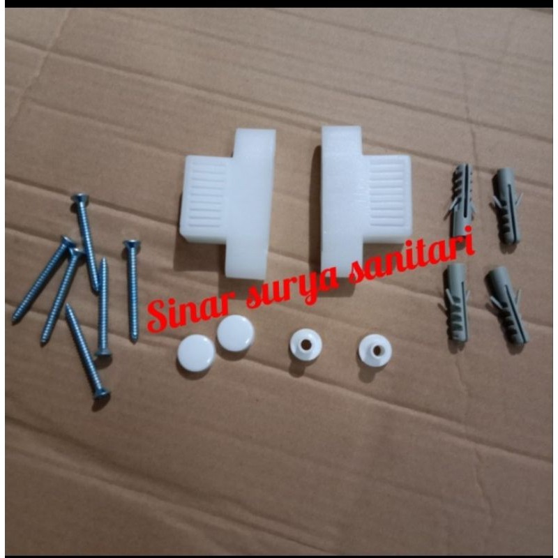 Baut closet TOTO samping / baut kloset duduk toto / skrup samping