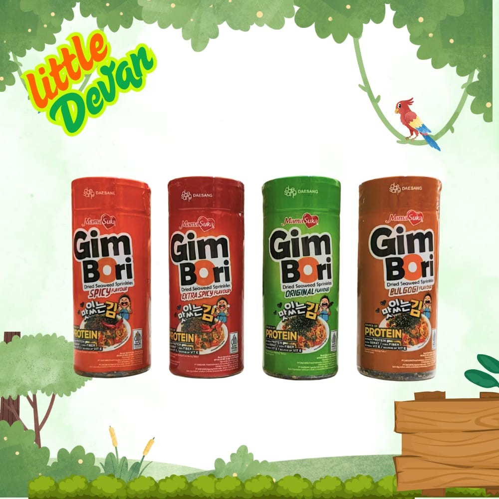 

Gim Bori Rumput Laut Tabur BOTOL 25gr