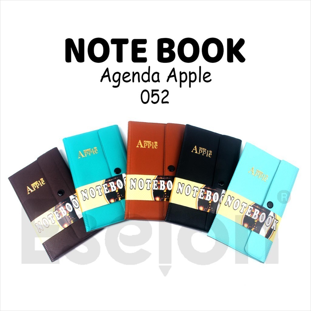 

❤️️Agenda Kancing Apple 025/ Notebook Kancing B6 Polos❤️️