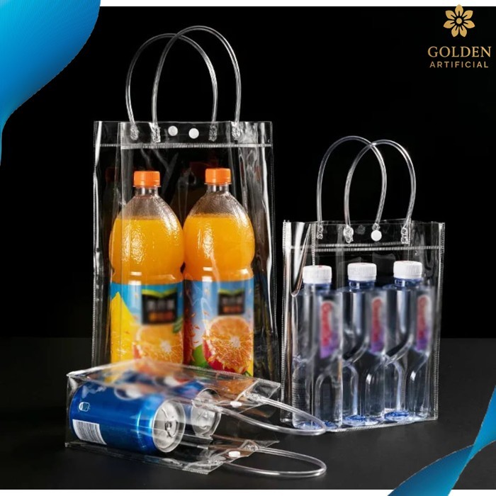 

Tas Transparan PVC Premium Good Quality | Tote Bag Elegan Waterproof untuk Hadiah, Event, & Belanja pelastik plastik tas souvenir ulang tahun kado tas bening