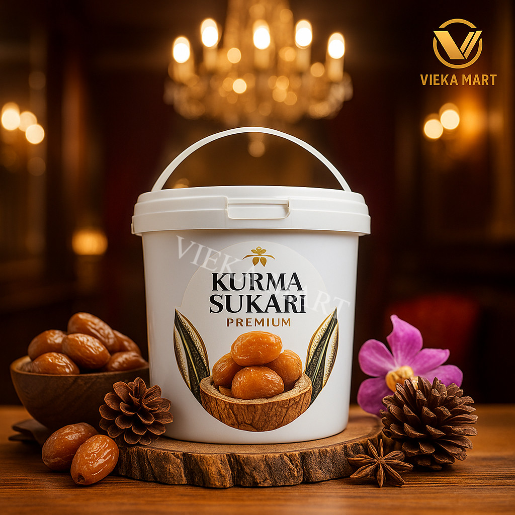 

Kurma Sukari Ember Al Qassim 800gram