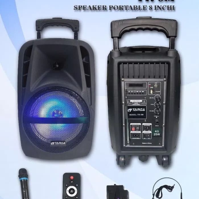 Speaker Portable targa 8 m 8 Inch