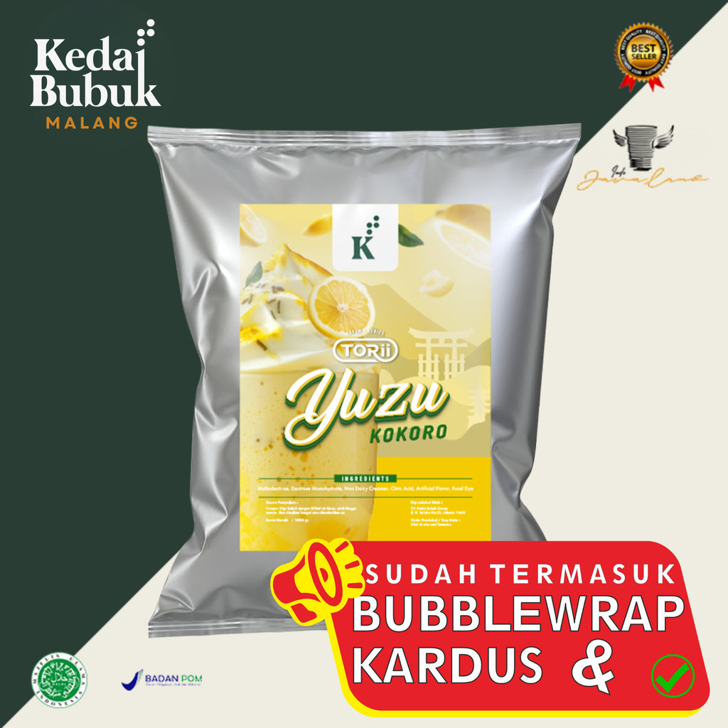 

Bubuk Minuman Torii Yuzu Kokoro, Japan Series Kemasan 1 Kg Javaland