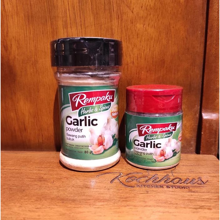 

Promo Rempaku Garlic Powder Bawang Putih Bubuk Halal Pure & Natural - 80gram