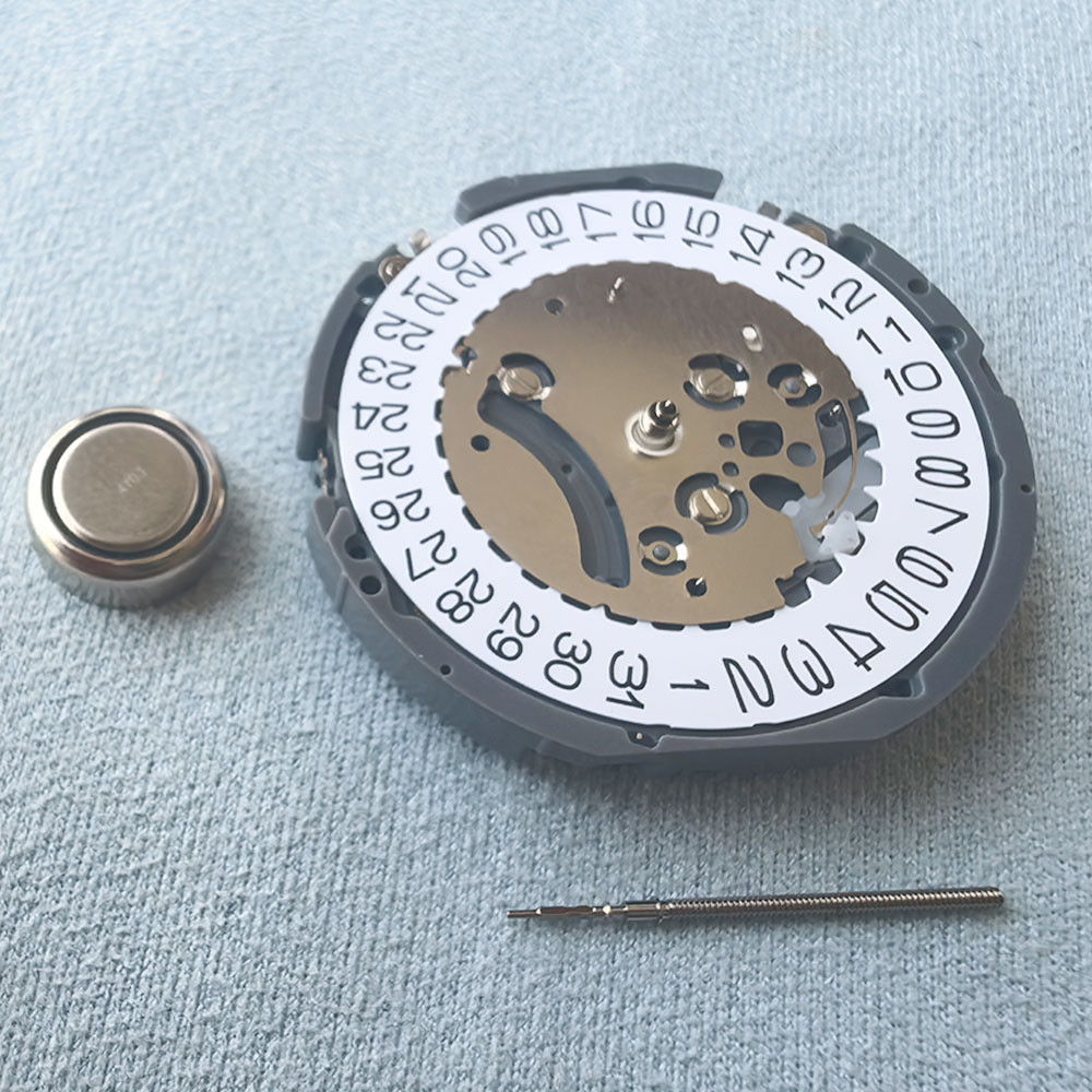 Japan Seiko VK63 VK63A High Accuracy Quartz Movement Chronograph Three Hands With Date Small Chronog