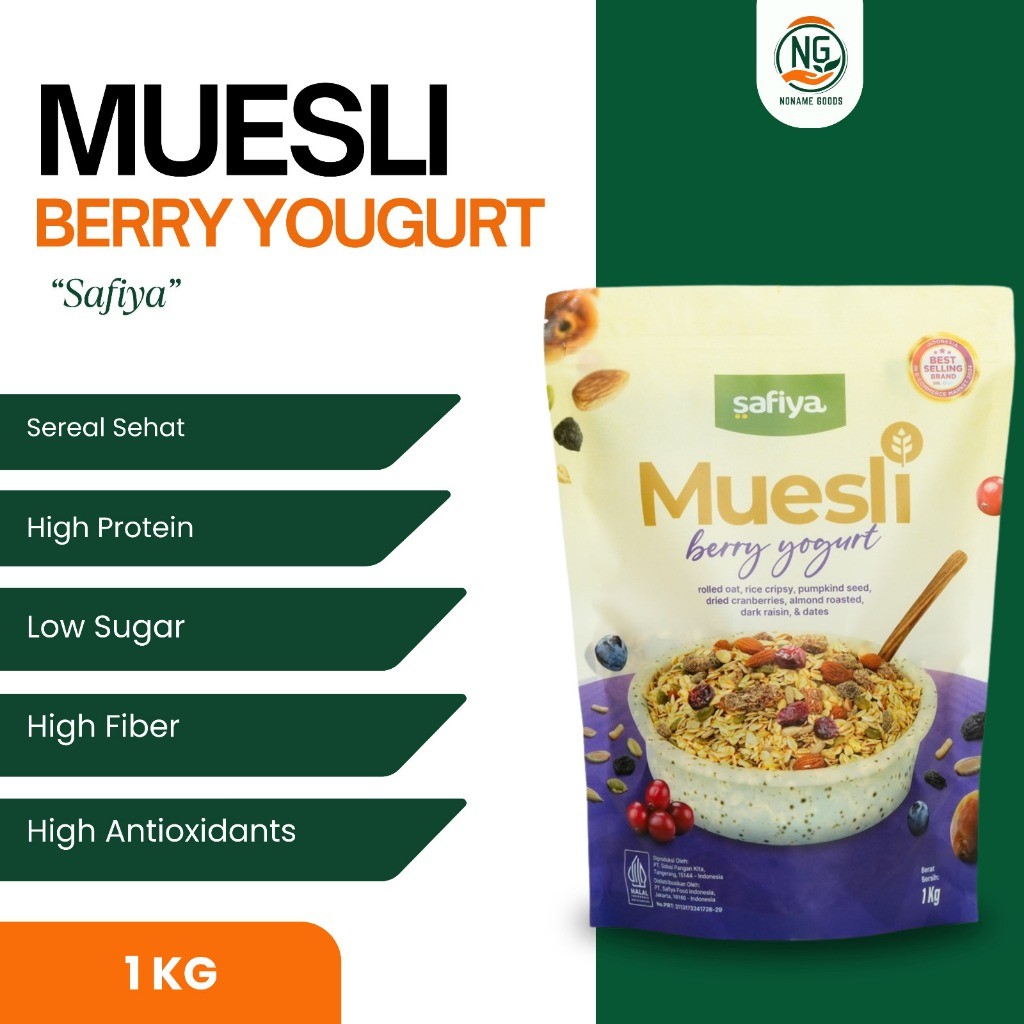 

MUESLI BERRY YOGURT SAFIYA READY STOCK