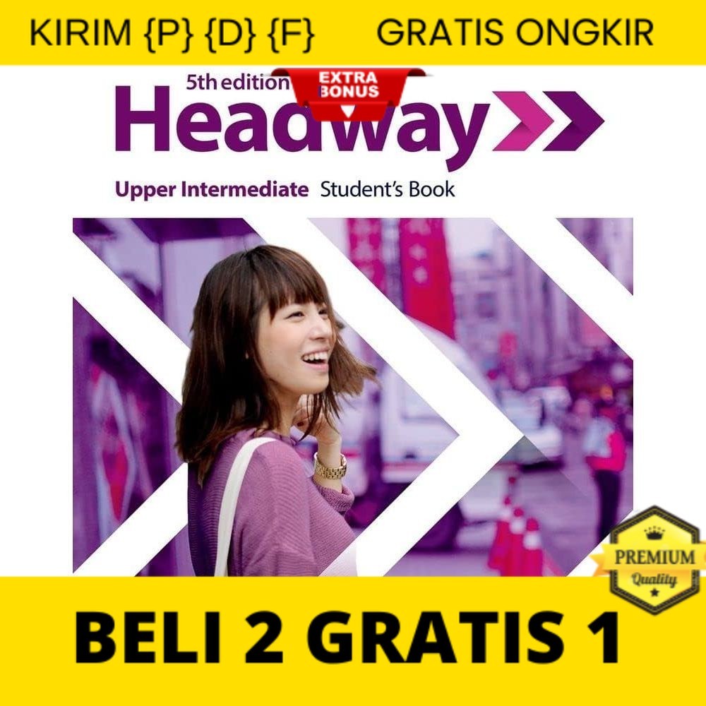 

{P} {D} {F} Headway Student Book Beginner - Pre Intermediate - Elementary - Intermediate - Upper Intermediate / Full Warna