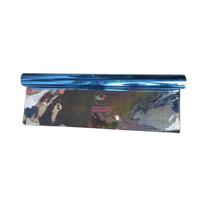 

TERBARU!! Bungkus Kado HOLOGRAM Plastik Parcel Pembungkus Kertas Kado - Biru Muda