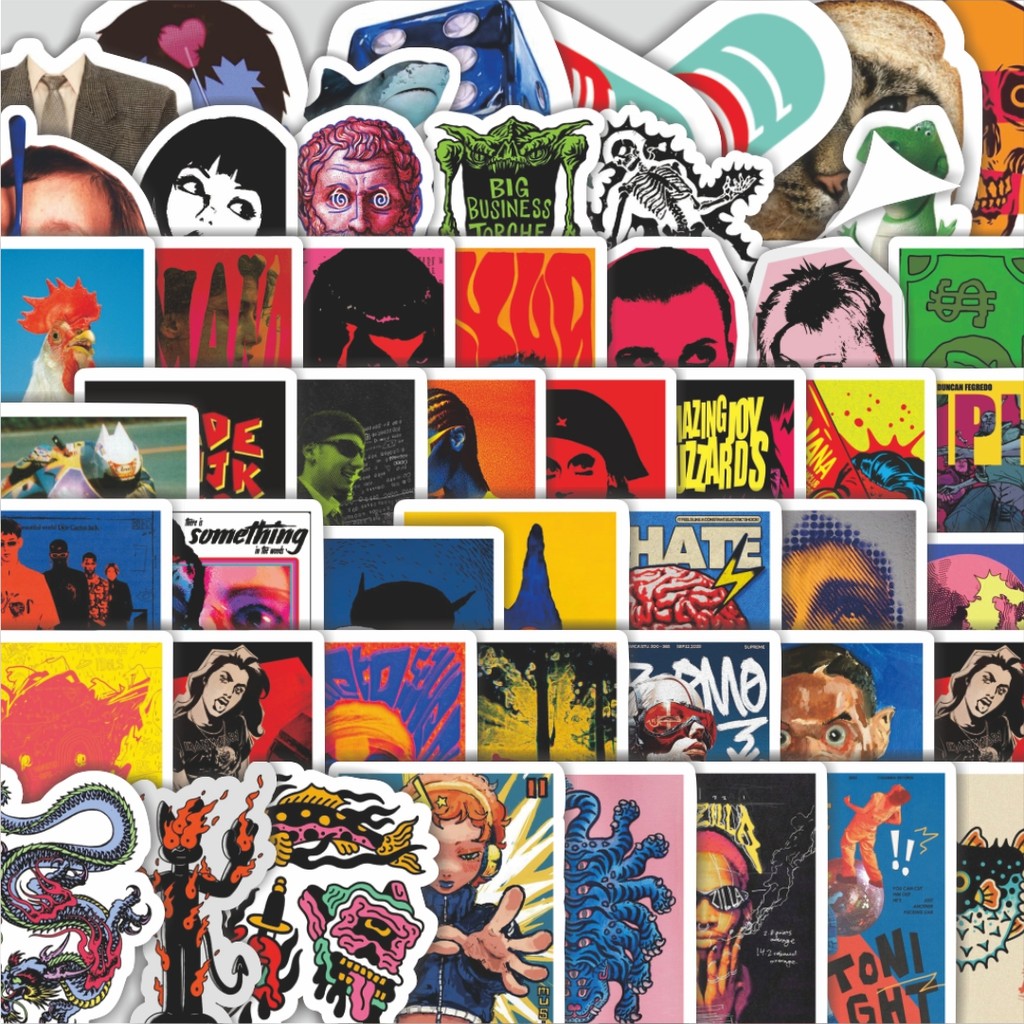 

Stiker Cutting Pack Stiker Random V7 Isi 100Pcs Series Aesthetic Lucu Keren Untuk Koper Bahan Vynil