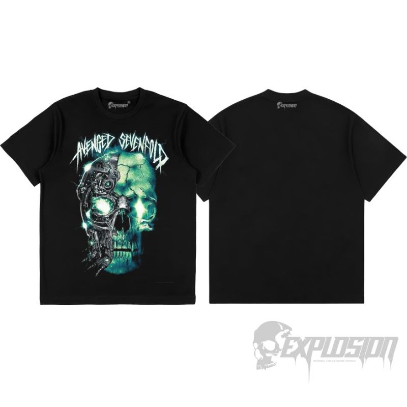 Tshirt Band AVENGED SEVENFOLD - SECOND LIFE Unisex Regular fit Cotton 24s Dewasa Bahan Tebal