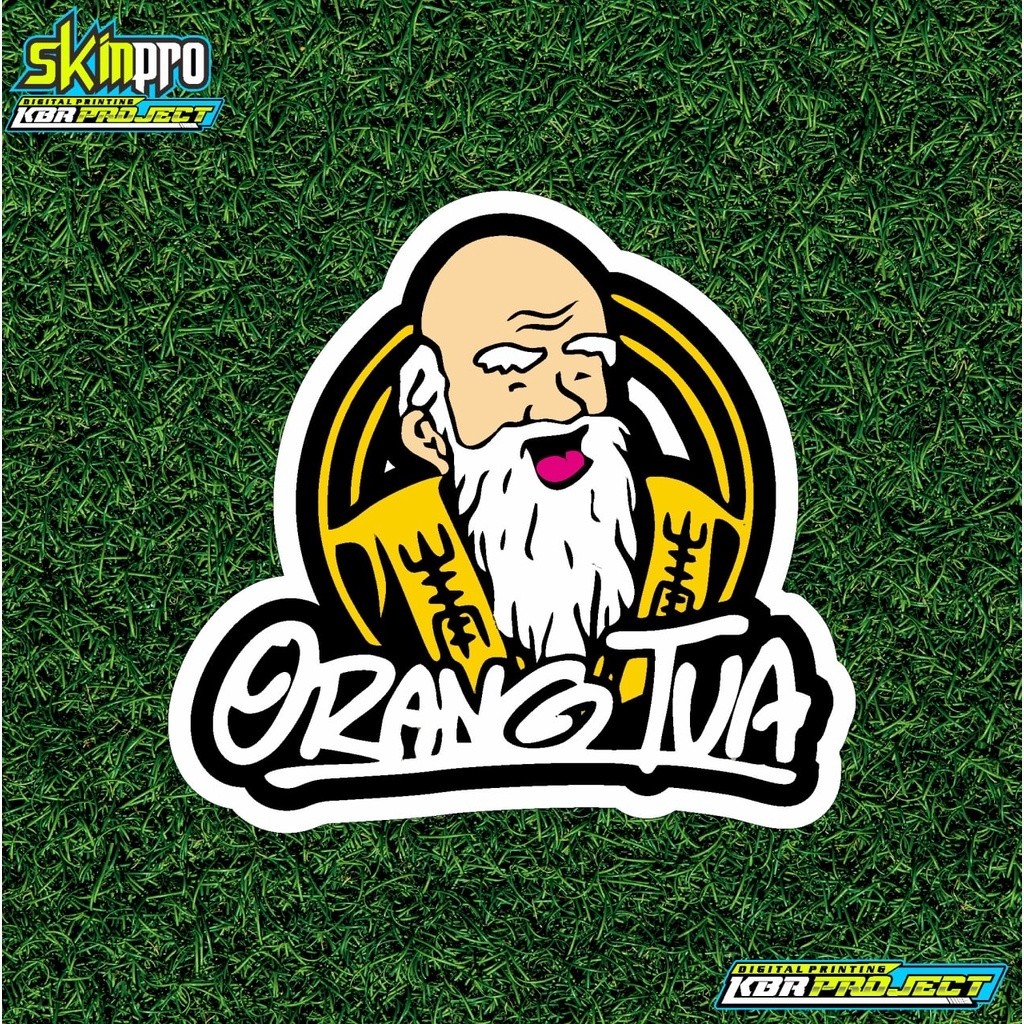 

Stiker Sticker Case Phone Logo ORANG TUA Brand Band Aesthetic Termurah Clothing Basic Tumblr Laptop HP sticeR