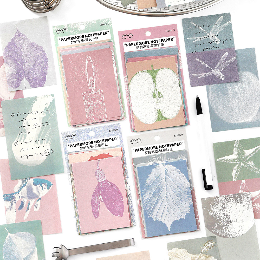 

8packs/Lot The murmurs of dreams series retro paper message paper memo pad