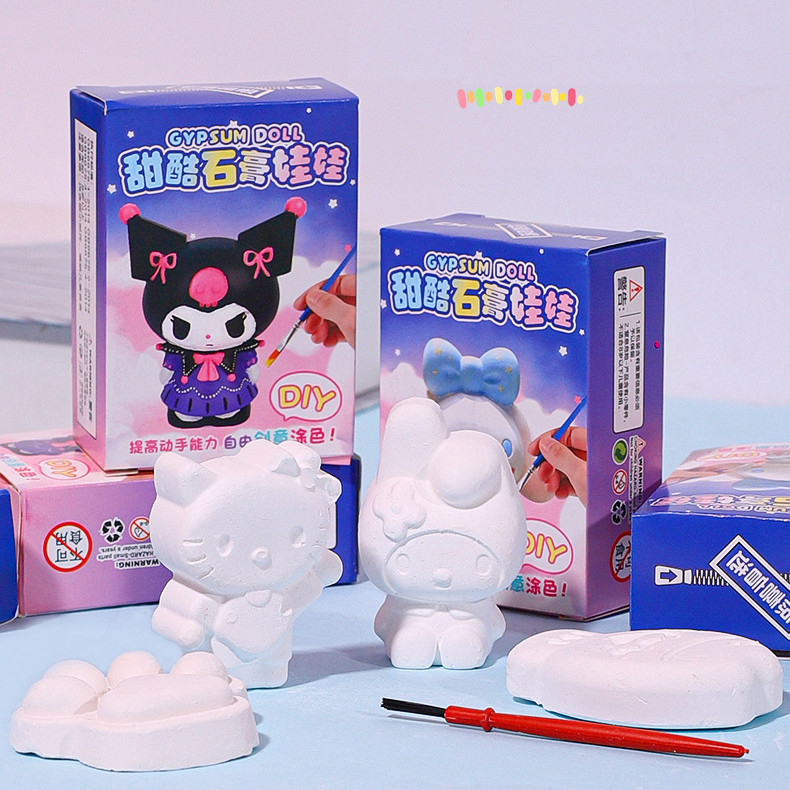 MAINAN GYPSUM ANAK / MAINAN GYPSUM LUKIS / GYPSUM LUKIS ANAK /DIY SET MAINAN GYPSUM / MAINAN EDUKASI