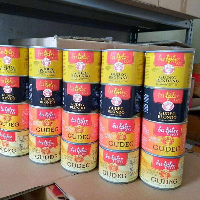 

Gudeg Kaleng Bu Tjitro Paket Reseller All Varian - 24Pcs