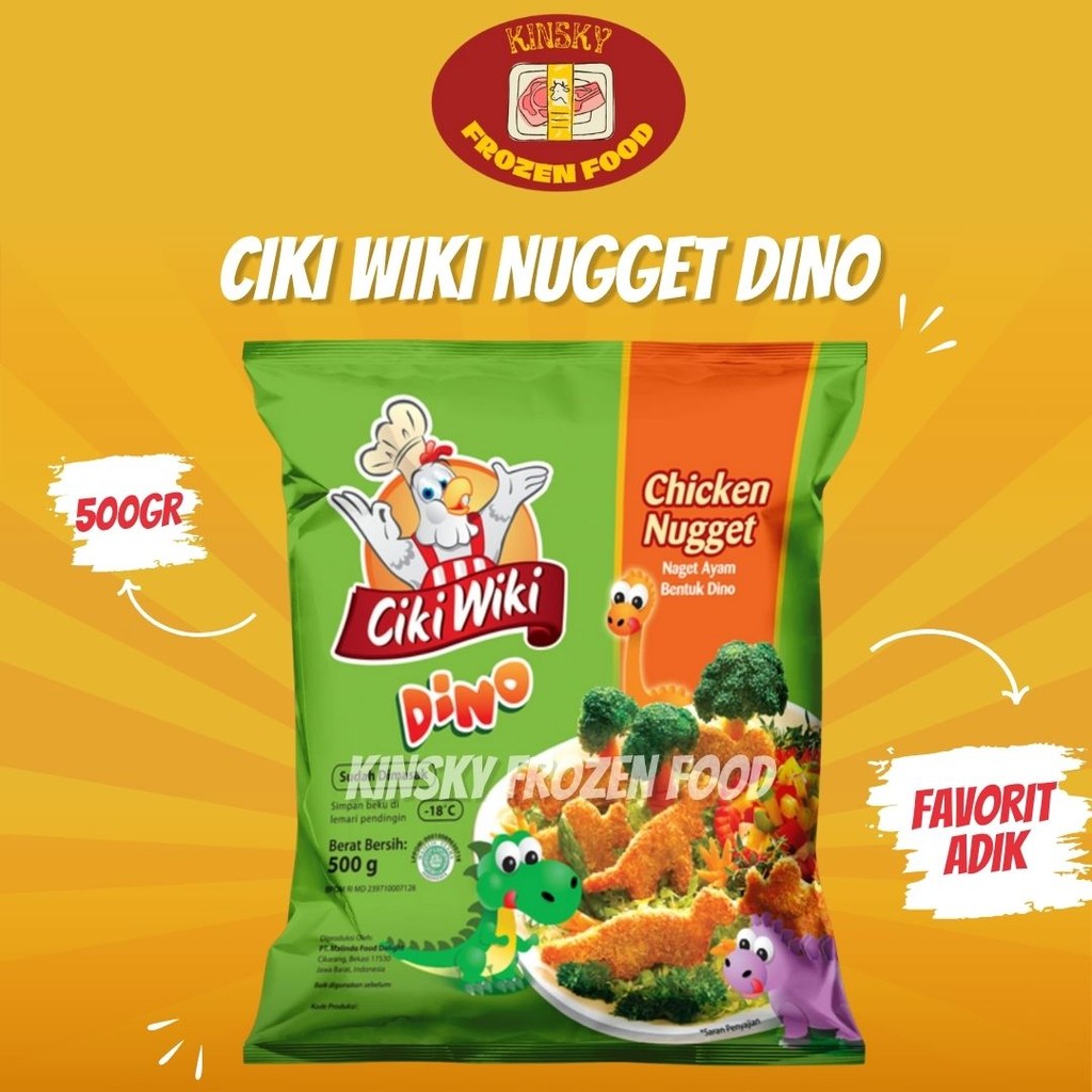 

CIKI WIKI NUGGET DINO 500GR