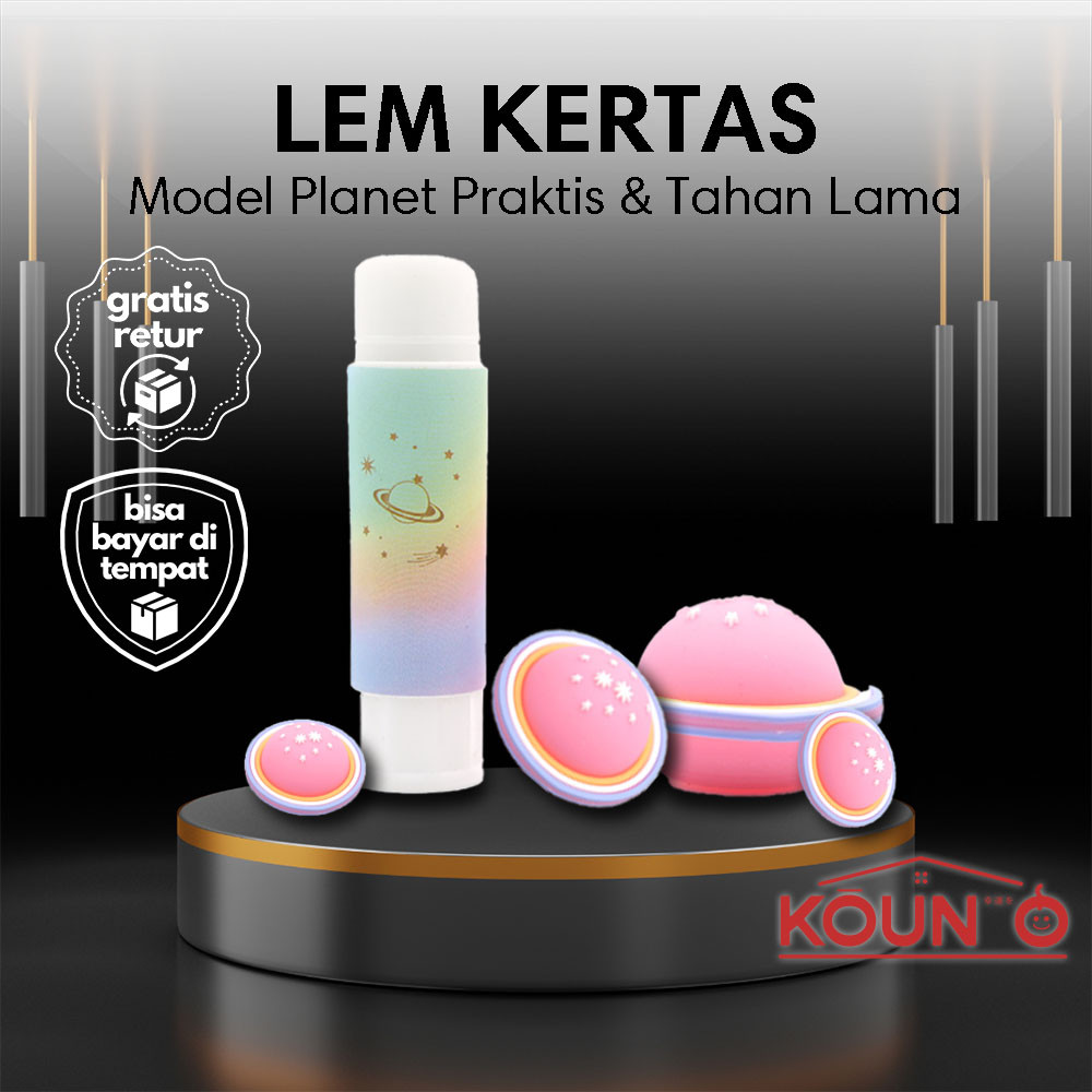 

Lem Kertas Motif Karakter Planet Lucu DIY Lem Kertas Imut Model Planet Lem Praktis untuk Sekolah Lem Kertas