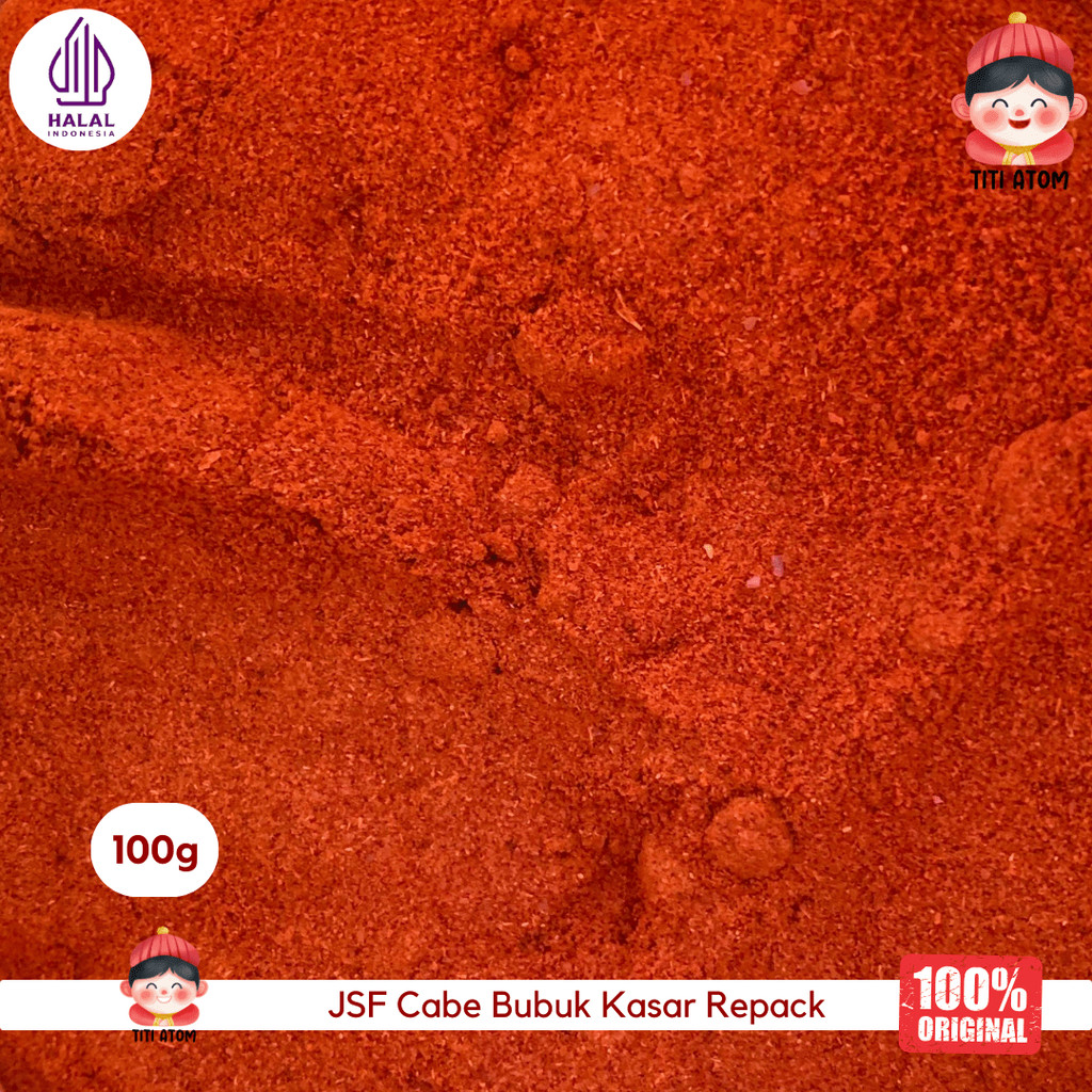 

Bubuk Cabe Gochugaru Halus 100g Repack | Korean Chili Powder untuk Kimchi & Masakan Korea