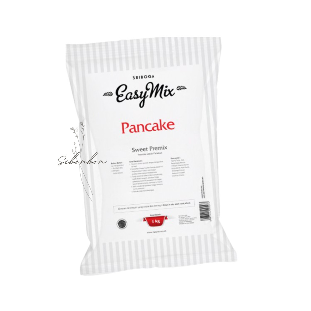 

New Easy Mix Pancake 1Kg Sriboga / Termurah TepungPremium