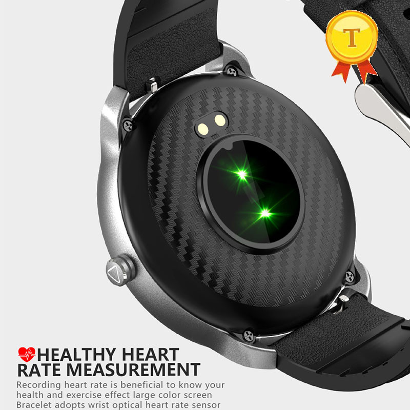 Full Round Touch Screen Sport Smart watch Long Time Standby bluetooth SmartWatch Men blood pressure 