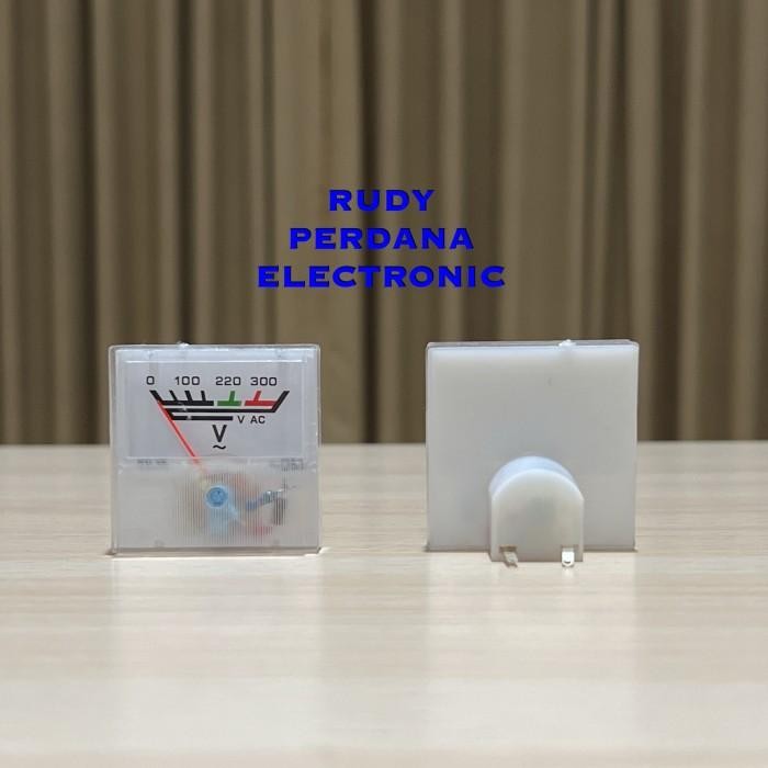 ZL99 VU METER ANALOG AC KECIL 4x4 4 x 4 CM