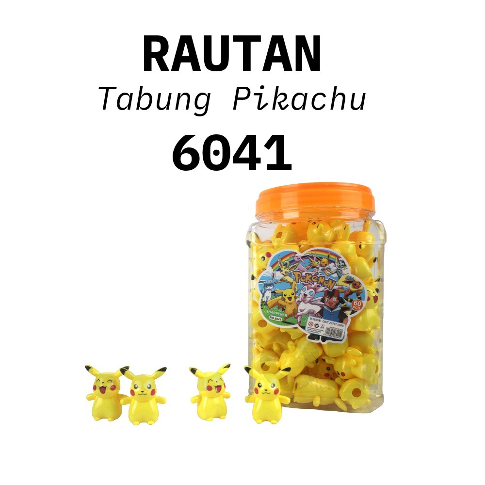 

❤️️1buah Rautan Picacu 6041/ Serutan Pensil Fancy 1 lubang❤️️