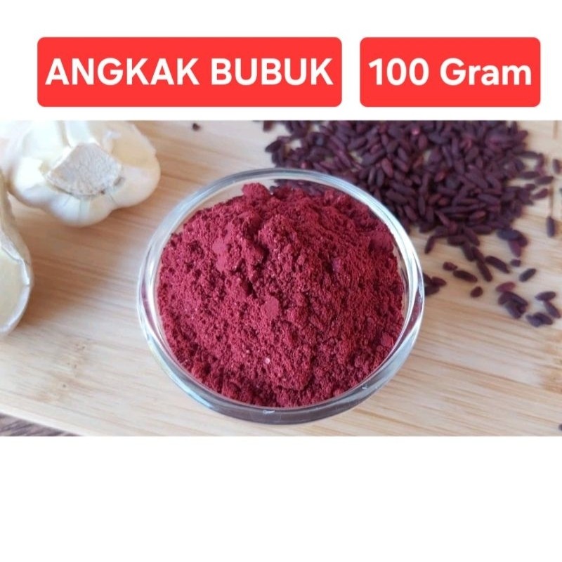 

PREMIUM ANGKAK BUBUK ANGKAK MERAH POWDER ANGKAK SERBUK 100GRAM