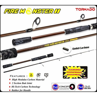 ZONA PEMANCING - Joran Jigging Tornado Fire Monster II 150/165- Joran Jigging Spinning