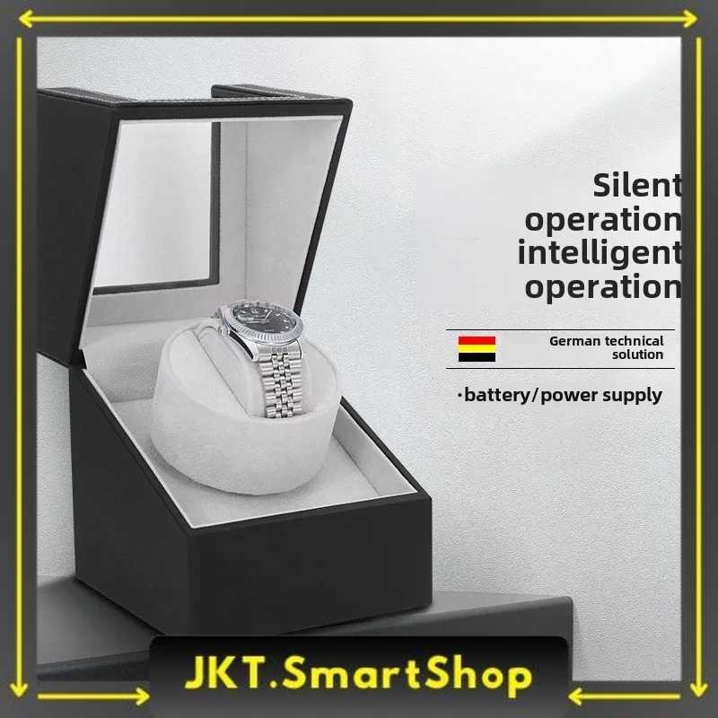 Watch Winder Pemutar Jam Tangan Otomatis 1 Slot Dual Power 13cm - IG-160