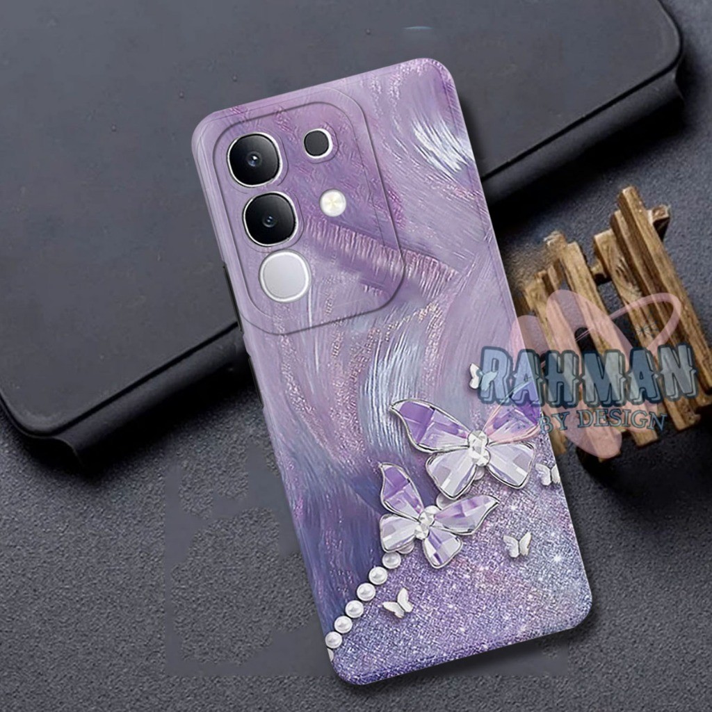 Case Vivo Y29 4G Fashion Case Softcase Macaron Protect Camera Kesing Hp Casing Hp pelindung Hp - NC'