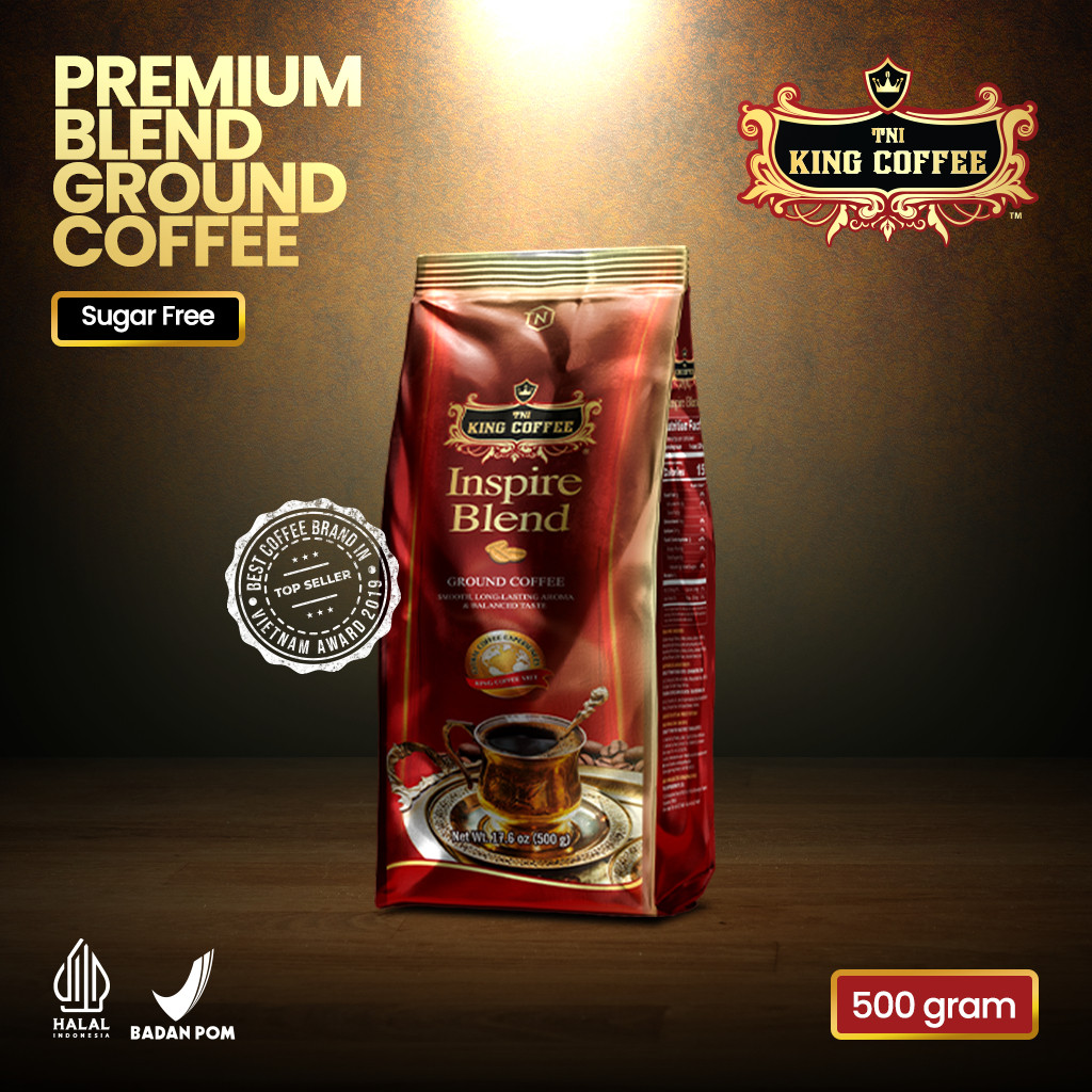 

KOPI VIETNAM KING COFFEE INSPIRE BLEND GROUND COFFEE TRUNG NGUYEN