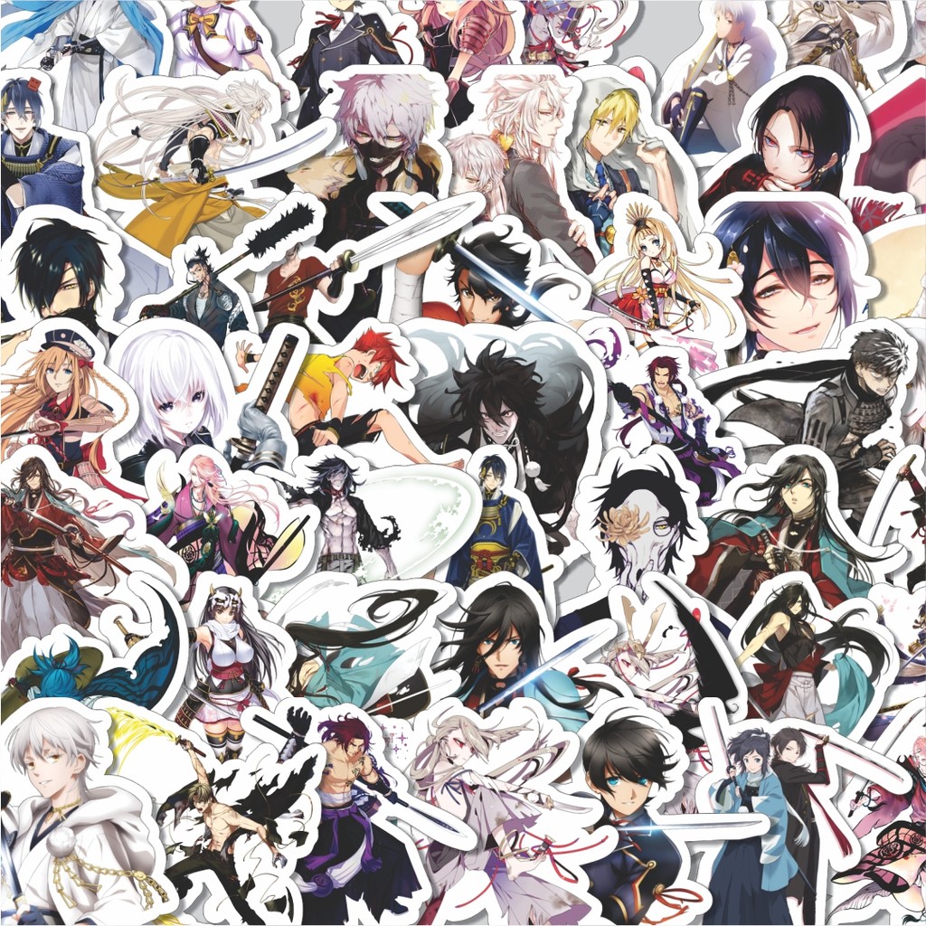 

Stiker Cutting Pack Stiker Game Series Touken Ranbu Karakter V5 Isi 100Pcs Series Aesthetic Lucu Keren Untuk Koper Bahan Vynil