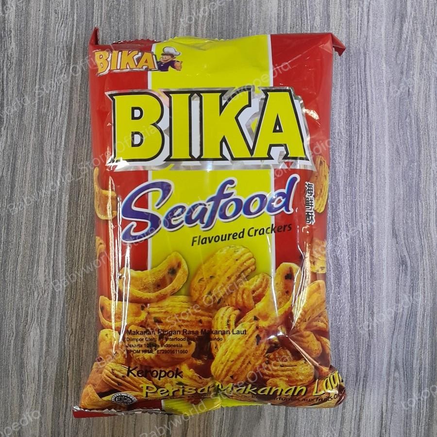 

Bika Seafood Snack Kerupuk Perisa Makanan Laut 70gr