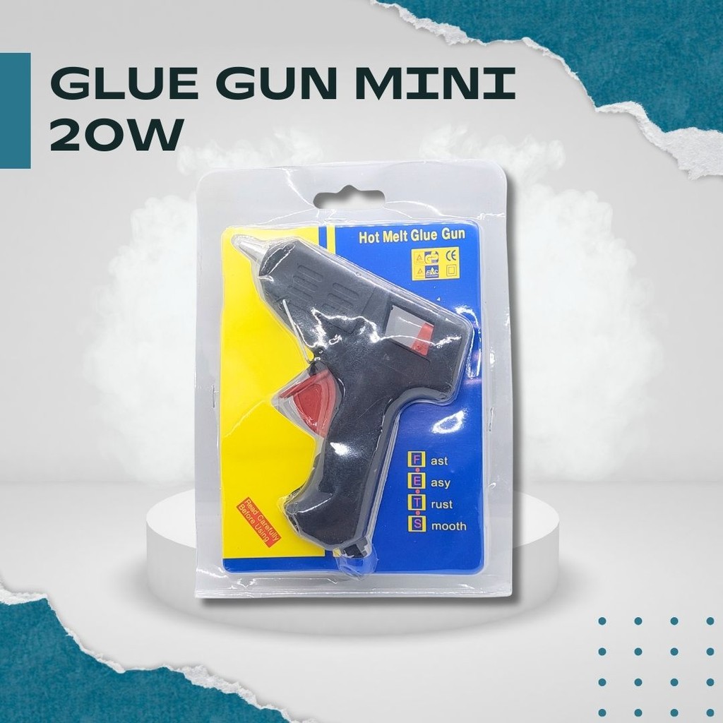 

Glue Gun Mini 20W | Lem Tembak Kecil untuk DIY & Hobi