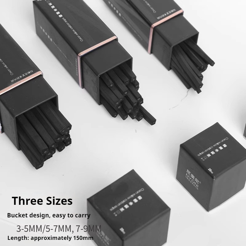 

NYONI Art Charcoal Sticks 20/25Pcs Charcoal Pencils Sketching Painting Drawing For DIY Hobbyist Beginner School Artist Supplies