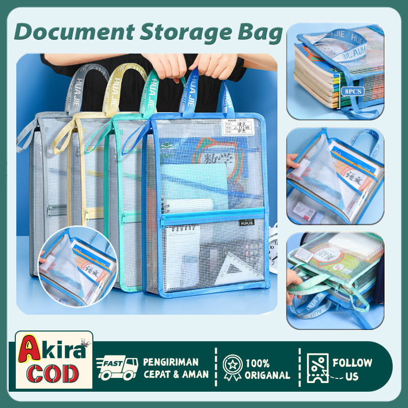 

Tas Penyimpanan Dokumen Transparan / Klasifikasi Buku Teks / Tas Subjek Studi / Penyimpanan Pekerjaan Rumah