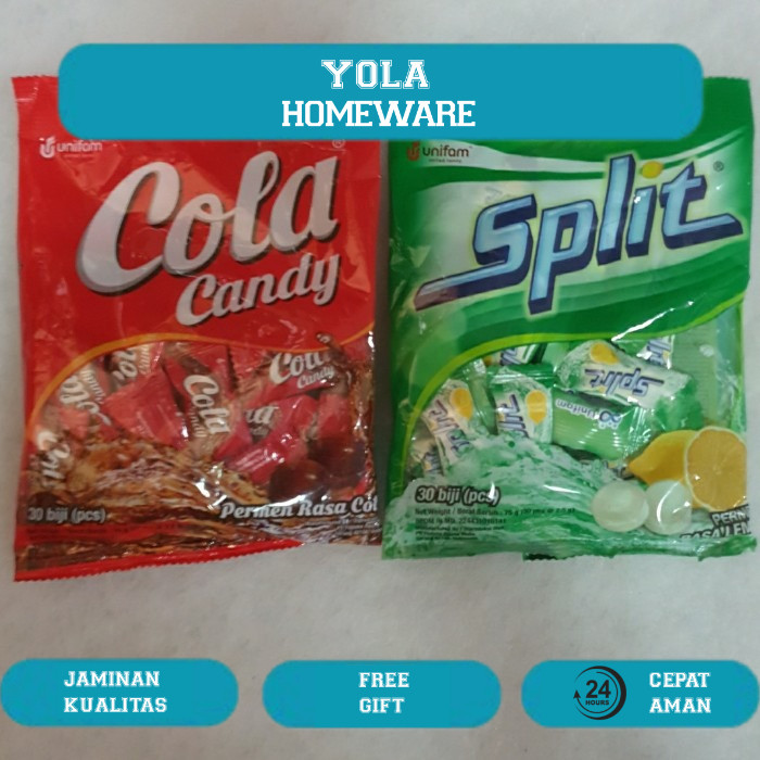 

(PAKET ISI 5) { Candy Bag } Cola / Split / Super Zuper / Jagoan Neon Candy Permen Minuman Soda Berbagai Varian Pilih Rasa