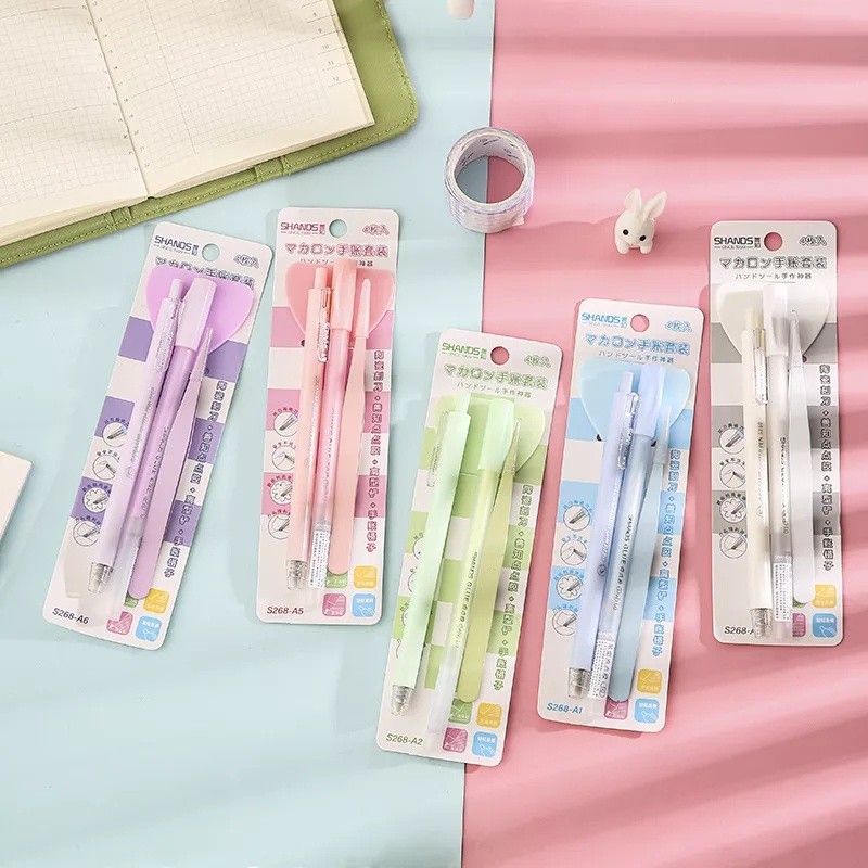 

[MAC] Set 4 -Piece Tweezer Lem Stik Sekop Cutter Burin Penjepit Sticker Scrapbook Tools Penjepit Stiker Jepit Jepitan Alat Tulis Sekolah Anak Paket
