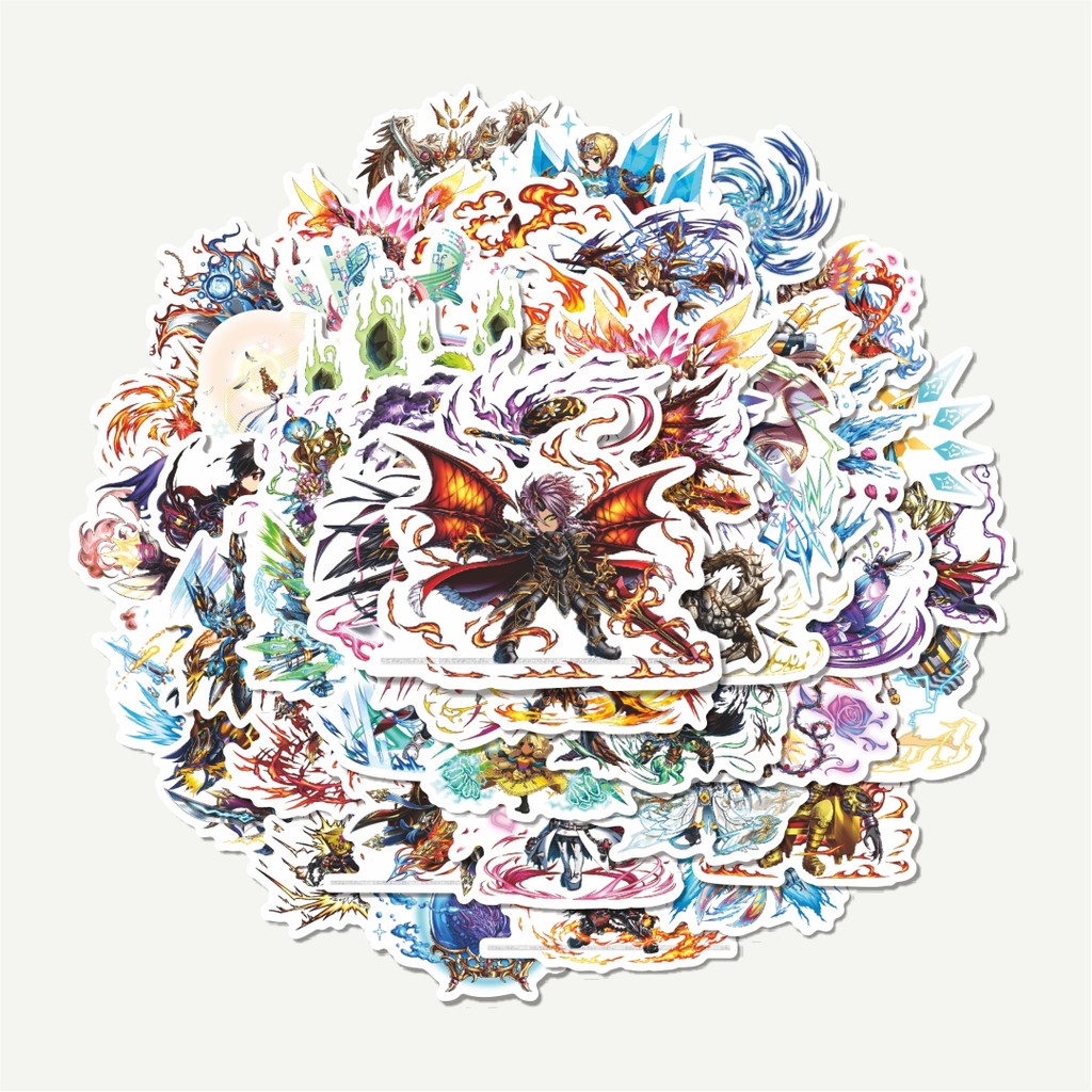 

Sticker Pack Stiker Game Brave Frontier | Sticker TUMBLR | Stiker LAPTOP KOPER HELM