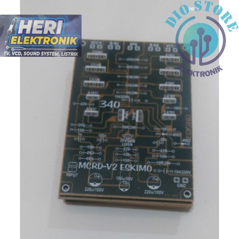 PCB POWER MCRD V2 ESKIMO