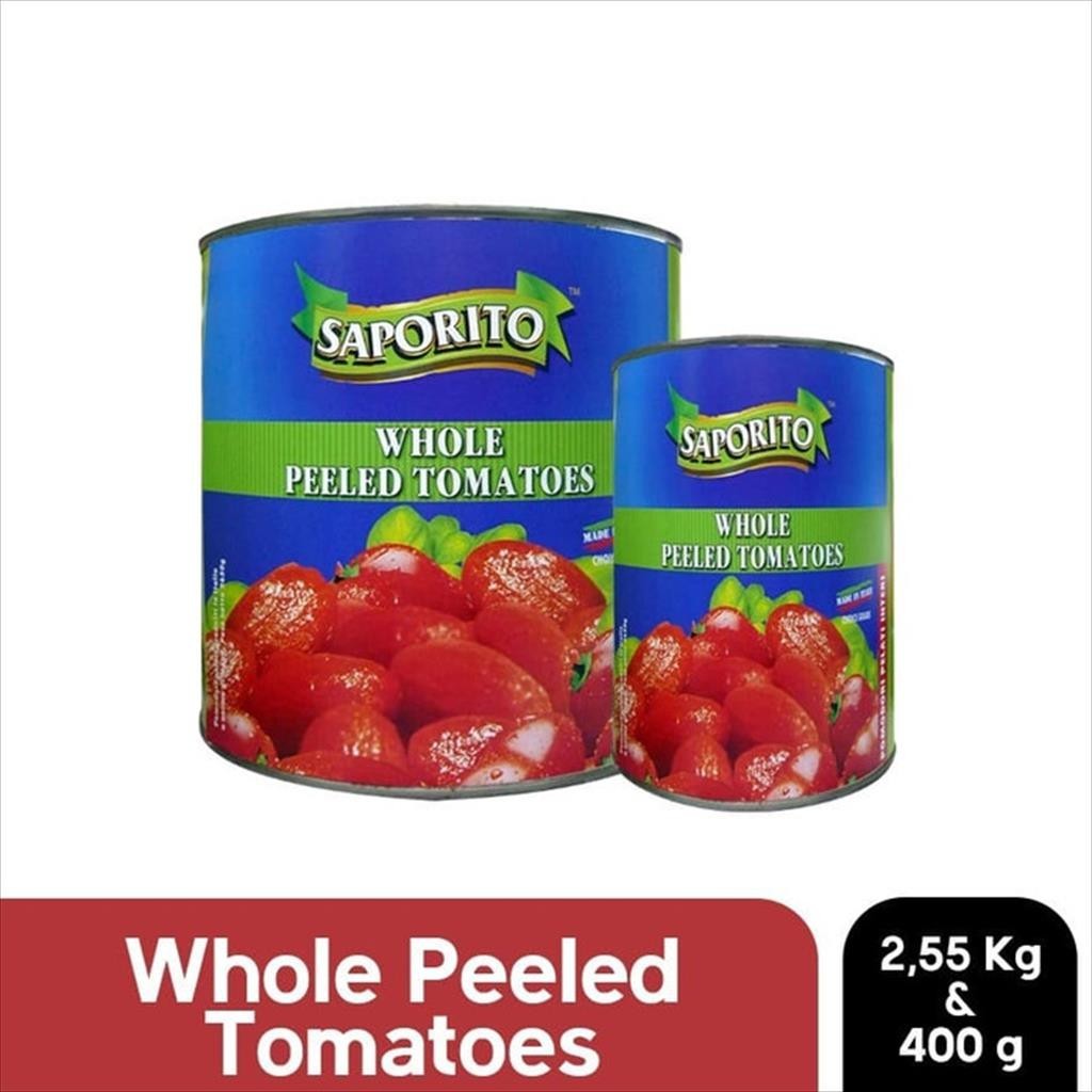 

Saporito Whole Peeled Tomatoes 2,55kg