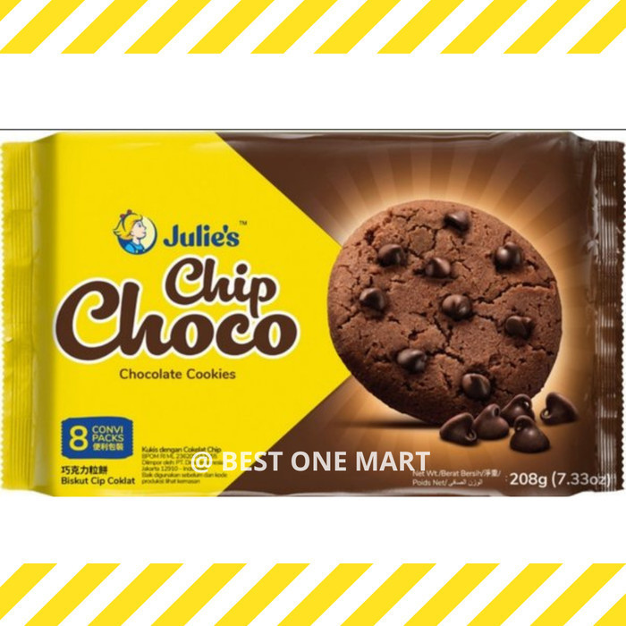 

Biskuit Coklat / Julies Chip Choco / Julie's Chocolate Cookies 200 g