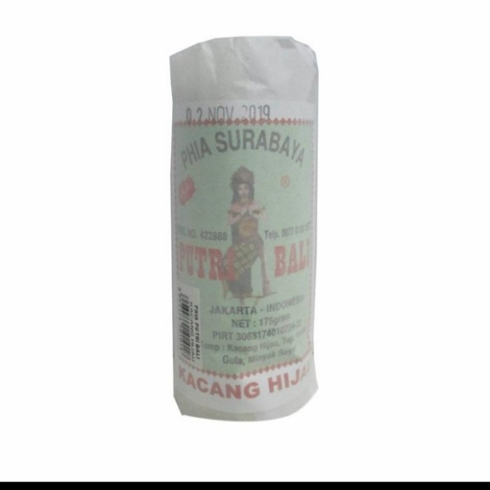 

phia surabaya putri bali pia kacang hijau ijo 175gr