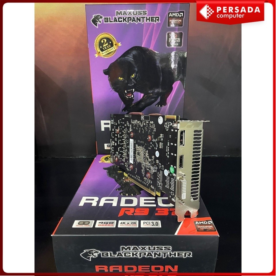 VGA Black Panther Radeon R9 370 4GB DDR5 256Bit VGA GAMING ORI