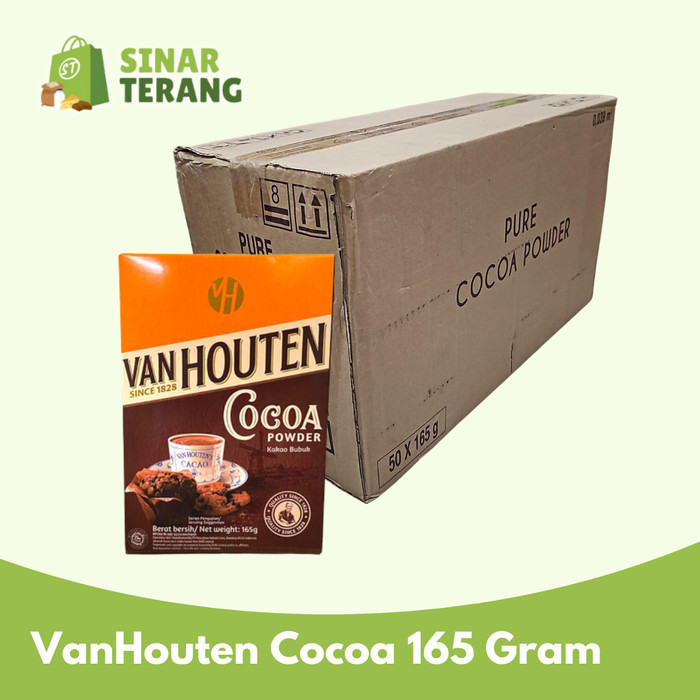

HEMAT! Coklat Bubuk Cocoa Van Houten Vanhouten 180gr