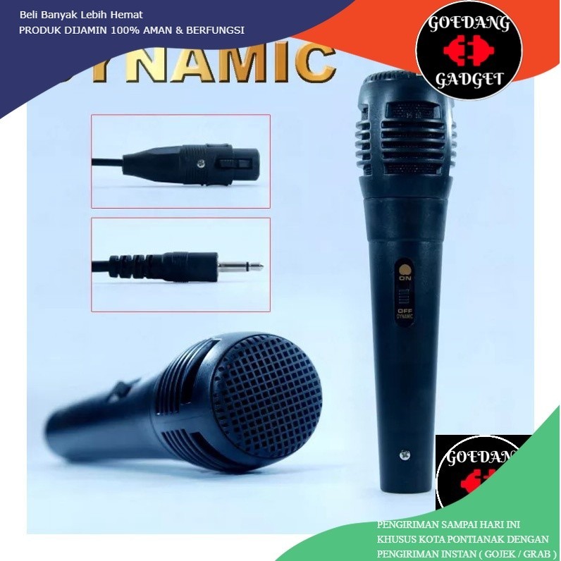 MIC KAROKE AUX KECIL 3.5MM MICROPON MIC KABEL NO PACK JACK KECIL MIC SPEAKER COLOKAN KECIL MICROPHON