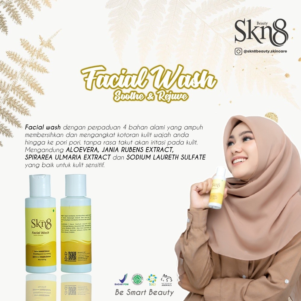SKINCARE SKN8 BEAUTY FACIAL WASH