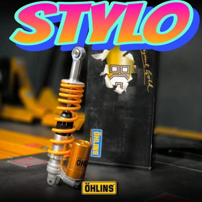 SHOCK BRAKER OHLINS YA 110012 COSTUM HONDA STYLO 160 ORIGINAL GARANSI RESMI