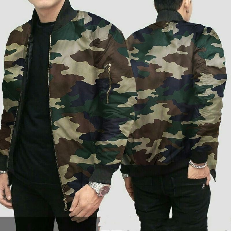 BOMBER LORENG ARMY / BOMBER TENTARA / BOMBER MOTIF / BOMBER TERBARU / BOMBER KERAH