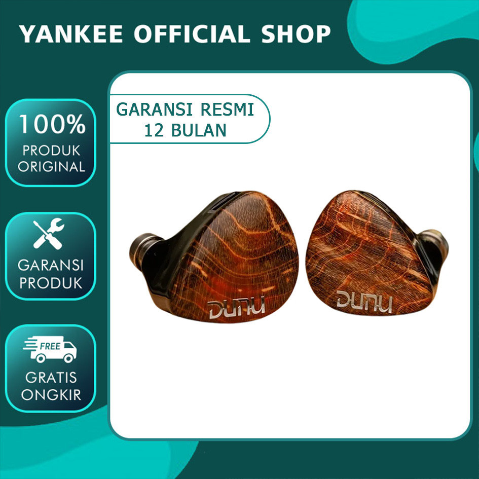 DUNU x Gizaudio DaVinci 2DD+4BA Hybrid In Ear Monitor IEM Earphone