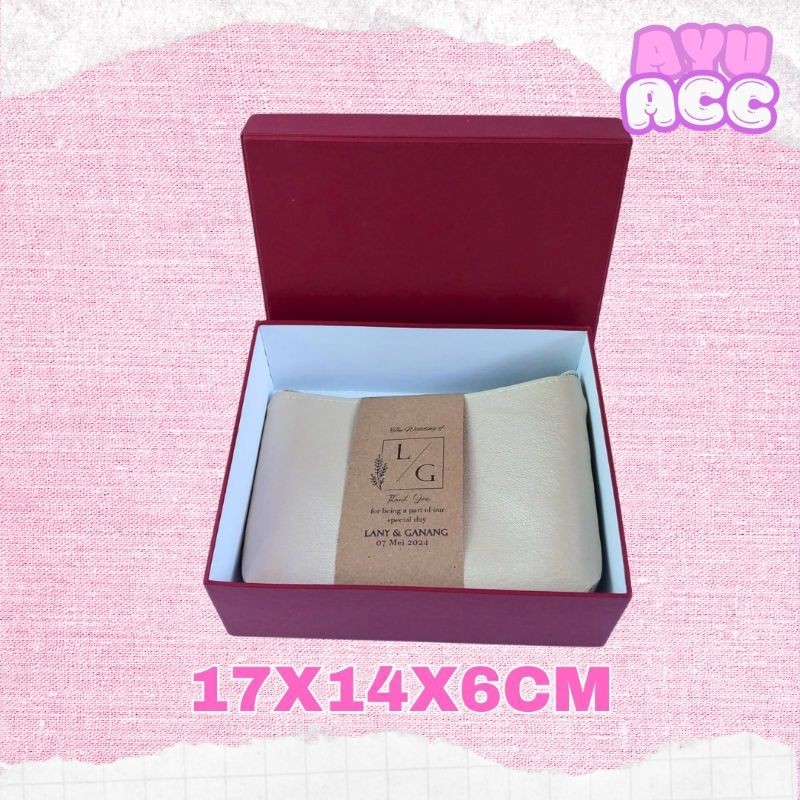 

HARDBOX /PREMIUM /17X14X6CM/ KOTAK KADO/ KOTAK SESERAHAN /KOTAK HAMPERS/ BOX KADO MAIKA PACK